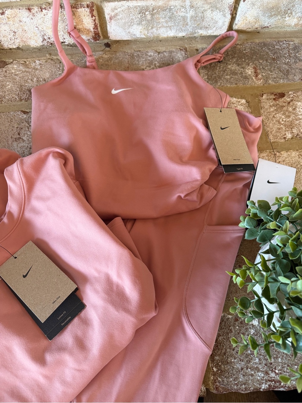 Nike | 3 Piece Matching Set | Dusty Rose | XS